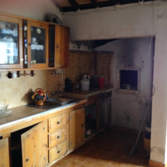 Rebuildung of a two-storey house