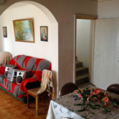 Rebuildung of a two-storey house