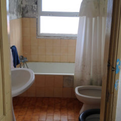 Rebuildung of a two-storey house
