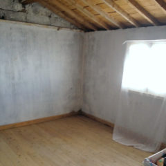 Rebuildung of a two-storey house