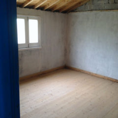 Rebuildung of a two-storey house