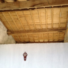 Rebuildung of a two-storey house
