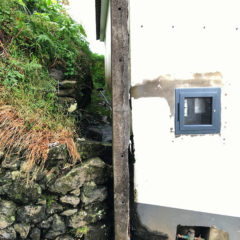 Rebuildung of a two-storey house