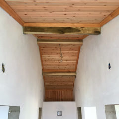 Rebuildung of a two-storey house