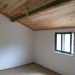 Rebuildung of a two-storey house
