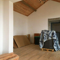 Rebuildung of a two-storey house