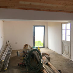 Rebuildung of a two-storey house