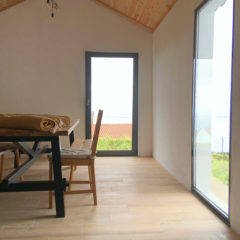 Rebuildung of a two-storey house