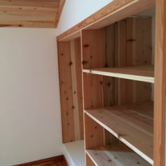 Rebuildung of a two-storey house