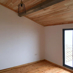 Rebuildung of a two-storey house